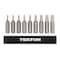 Tekton 1/4 Inch Star Security Bit Set with Rail, 9-Piece (TR7-TR30) DZT93002 - alternate 3